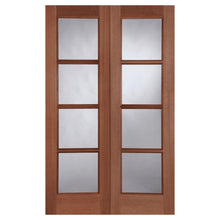 Mendes Hardwood Pattern 70 Rebated Pair (RHPO) Un-Glazed Door - JJ Building Materials
