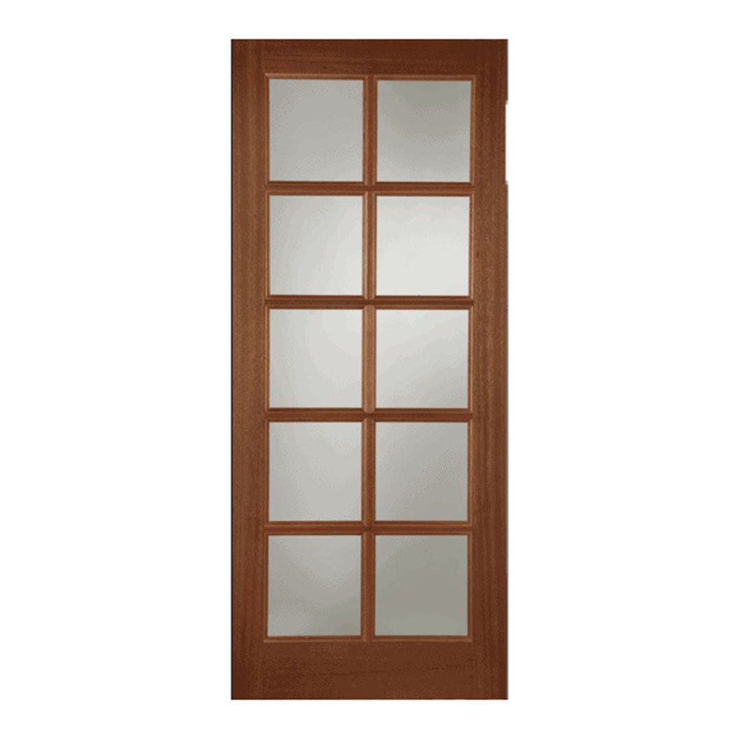 Mendes Hardwood Pattern SC Un-Glazed Door - JJ Building Materials
