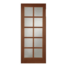 Mendes Hardwood Pattern SC Un-Glazed Door - JJ Building Materials