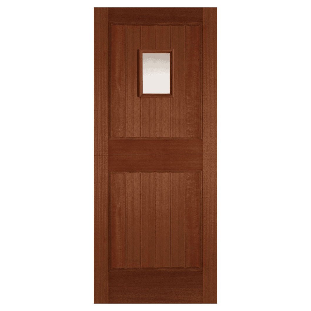Mendes Hardwood Stable 1 Light Unglazed (Open In) Door - JJ Building Materials