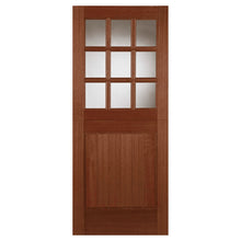Mendes Hardwood Stable 9 Light Unglazed (Open In) Door - JJ Building Materials