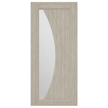 Mendes Laminate Grey Sorrento 1 Light Clear Glazed Door - JJ Building Materials