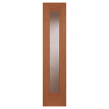 Mendes Oak Contemporary Clear Glass Sidelight Door Panel - JJ Building Materials