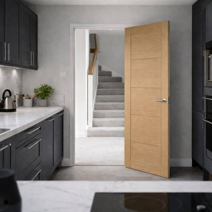 Mendes Oak Cotswold Prefinished Door - JJ Building Materials