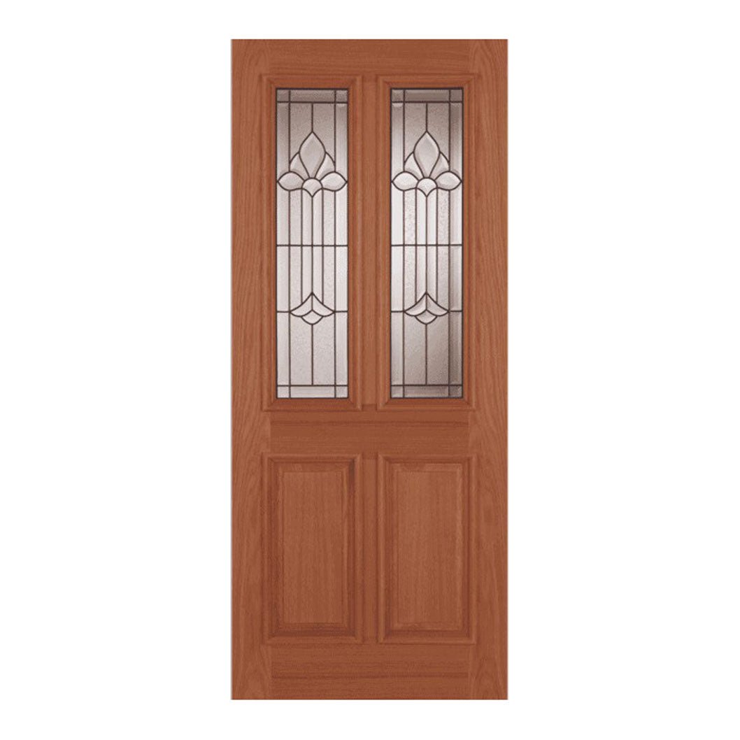 Mendes Oak Derby Chameleon RM1S Sidelight Door Panel - JJ Building Materials