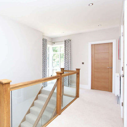 Mendes Oak Iseo Quarter Cut FD30 Prefinished Door - JJ Building Materials