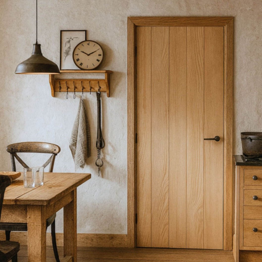 Mendes Oak Killarney Unfinished Door - JJ Building Materials