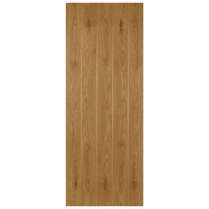 Mendes Oak Ledged And Braced Unfinished Door - JJ Building Materials