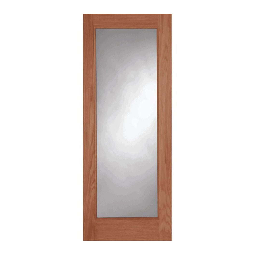 Mendes Oak Pattern 10 Clear Glazed Unfinished Door - JJ Building Materials