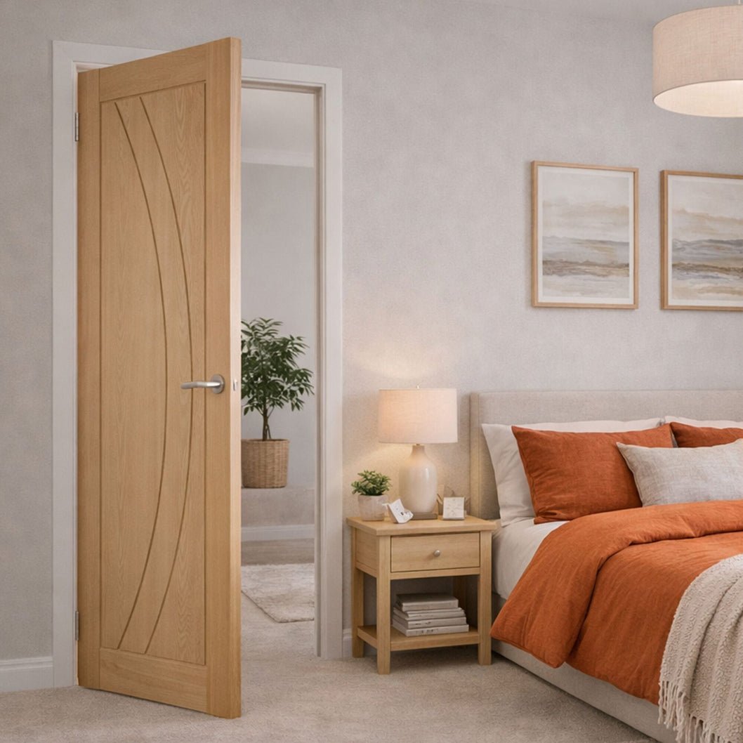 Mendes Oak Sorrento Prefinished Door - JJ Building Materials