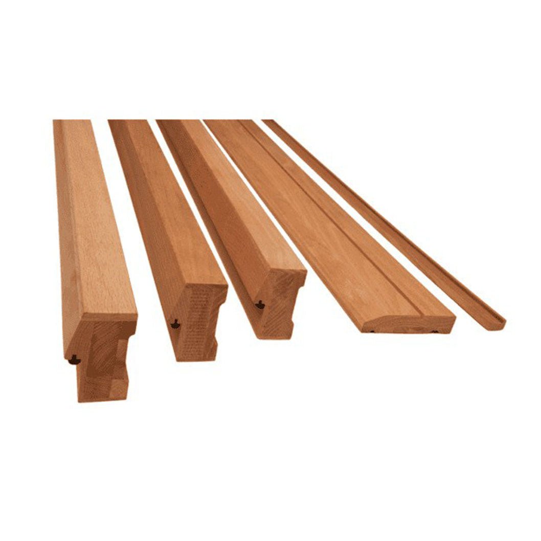 Mendes Oak Unfinished Door Single Door Frame Kit - JJ Building Materials