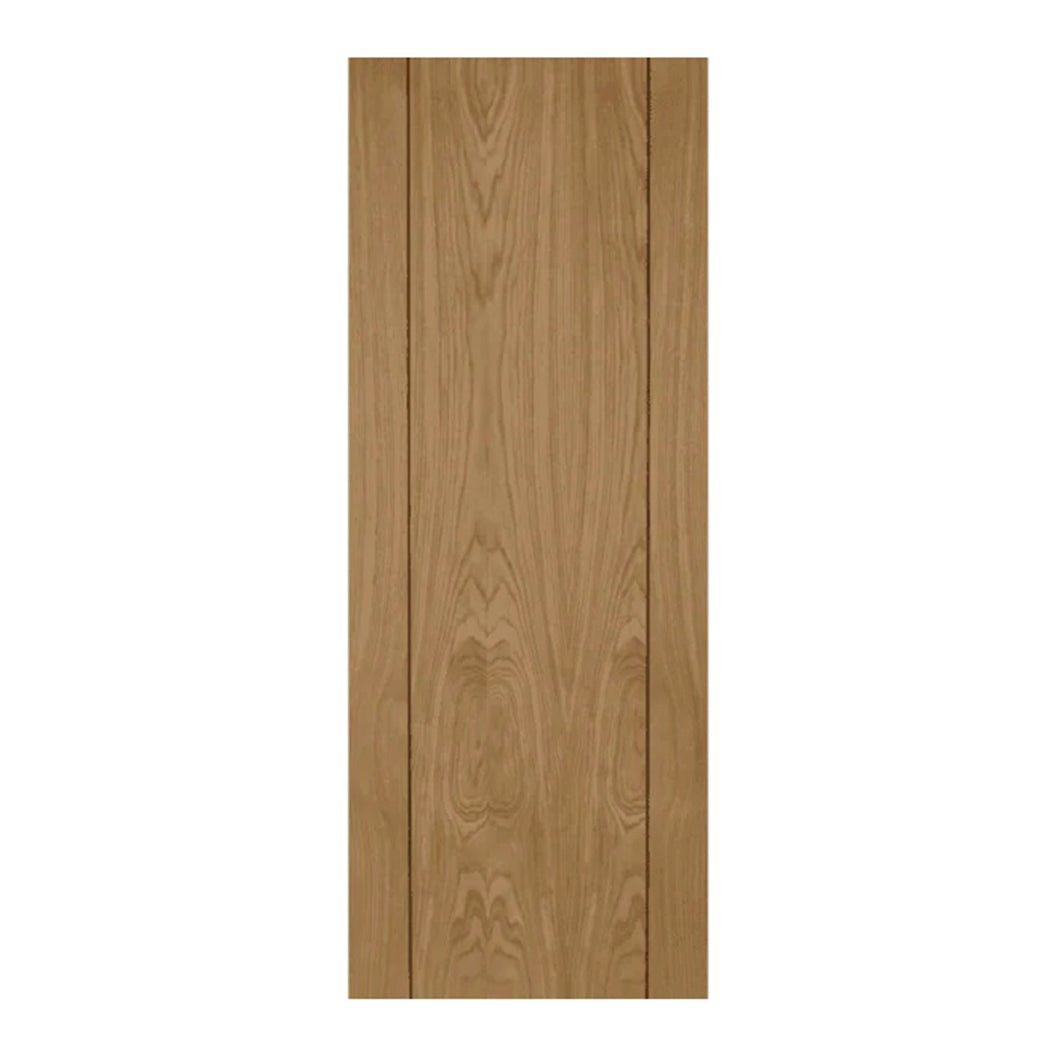 Mendes Oak Vision With Walnut Inlay Fd30 Prefinished Door - JJ Building Materials