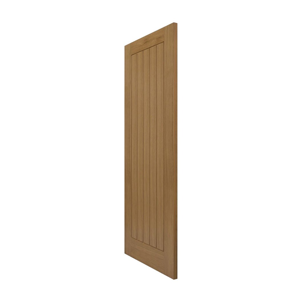 Mendes Oak Wiltshire Prefinished Door - JJ Building Materials