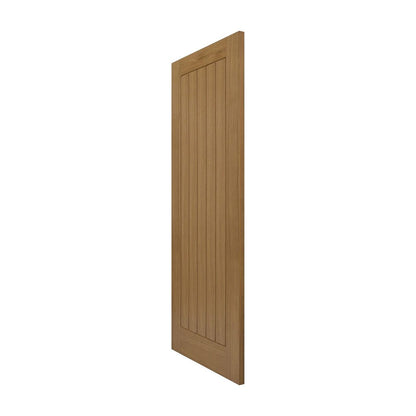 Mendes Oak Wiltshire Prefinished Door - JJ Building Materials