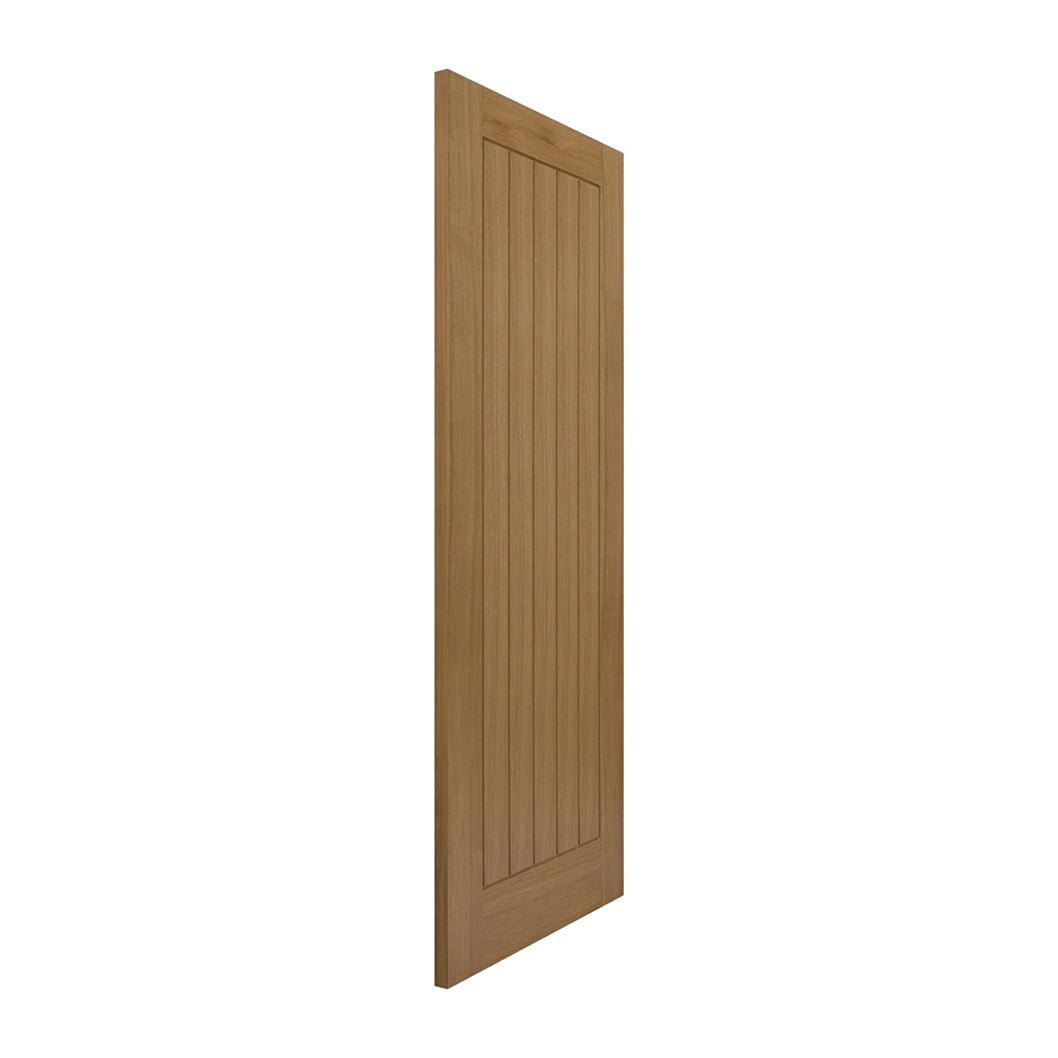 Mendes Oak Wiltshire Prefinished Door - JJ Building Materials