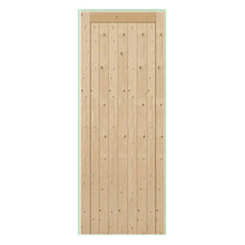 Mendes Redwood Framed Ledged And Braced Door - JJ Building Materials