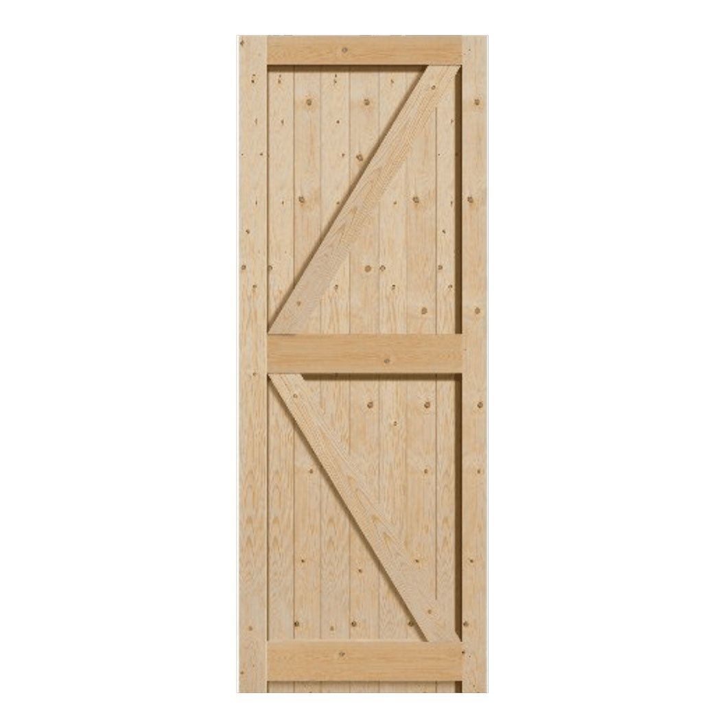 Mendes Redwood Ledged And Braced Door - JJ Building Materials