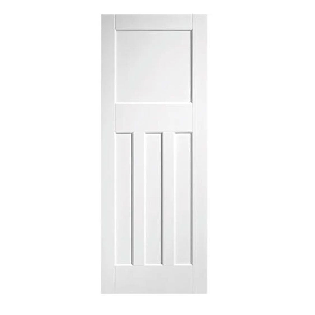 Mendes White 1930 4 Panel FD30 Primed Trade Door - JJ Building Materials