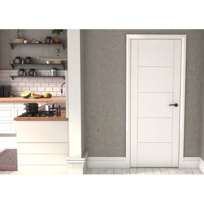 Mendes White Iseo FD30 Door - JJ Building Materials