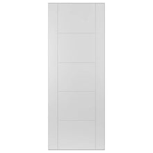Mendes White Iseo Semi Solid Primed Trade Door - JJ Building Materials