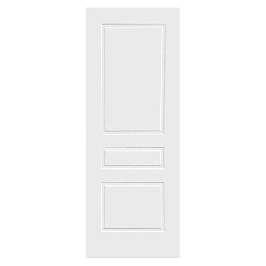Mendes White Laminate 3 Panel Door - JJ Building Materials