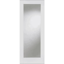 Mendes White Laminate Shaker 1 Light Clear Glazed Door - JJ Building Materials
