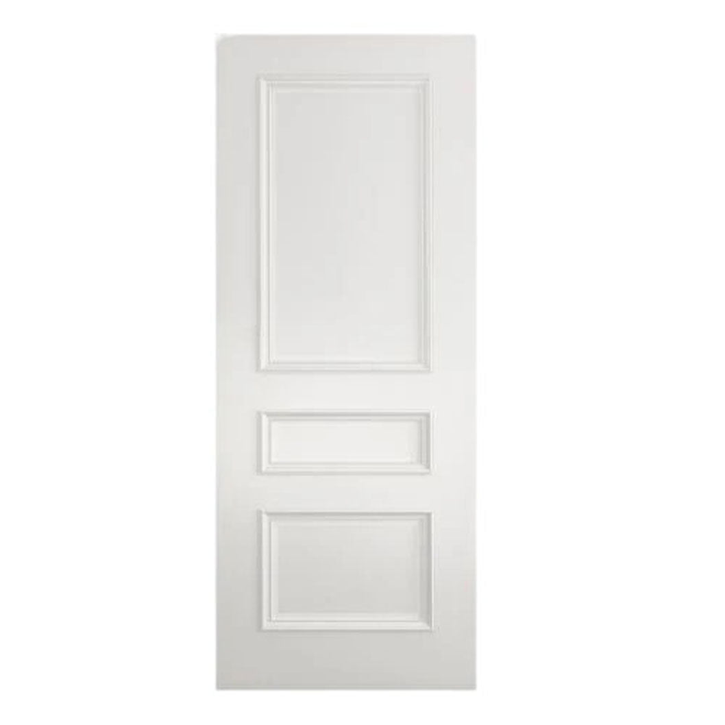 Mendes White Primed Mayfair 3 Panel Raised Mould Door - JJ Building Materials