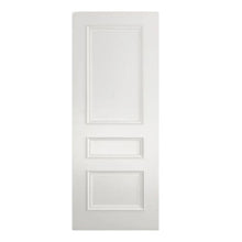 Mendes White Primed Mayfair 3 Panel Raised Mould Door - JJ Building Materials
