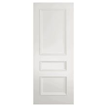 Mendes White Primed Mayfair 3 Panel Raised Mould FD30 Door - JJ Building Materials