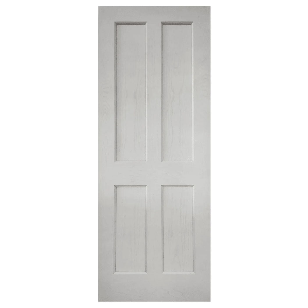 Mendes White Primed Oak Essex 4 Panel - JJ Building Materials