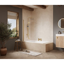 Merlyn 2 Panel Hinged Bathscreen - JJ Building Materials