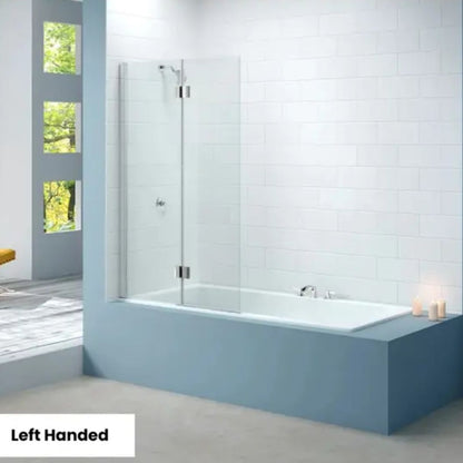 Merlyn 2 Panel Hinged Bathscreen - JJ Building Materials