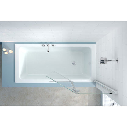 Merlyn 2 Panel Hinged Bathscreen - JJ Building Materials
