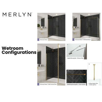 Merlyn 8 mm Wetroom Panel - JJ Building Materials