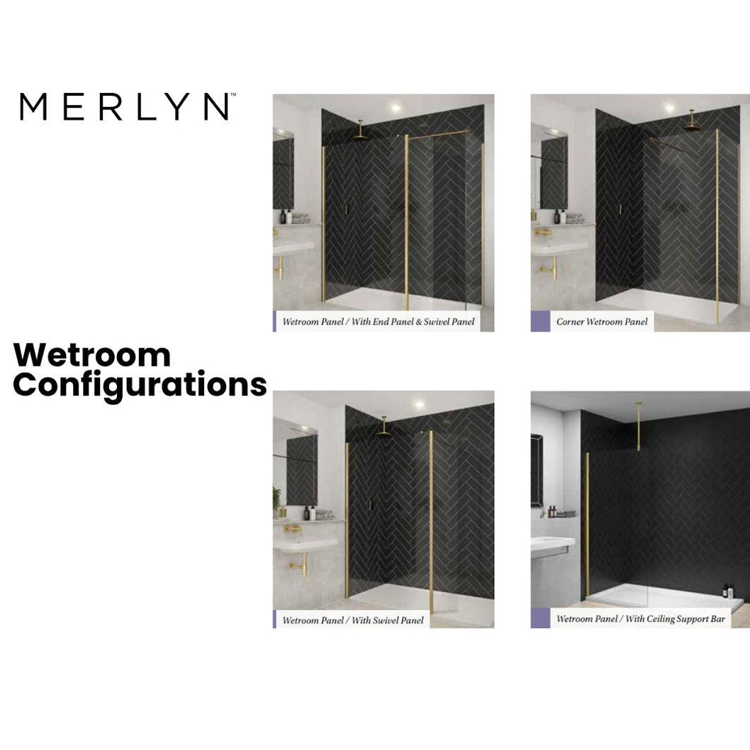 Merlyn 8 mm Wetroom Panel - JJ Building Materials