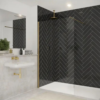 Merlyn 8 mm Wetroom Swivel Panel - JJ Building Materials