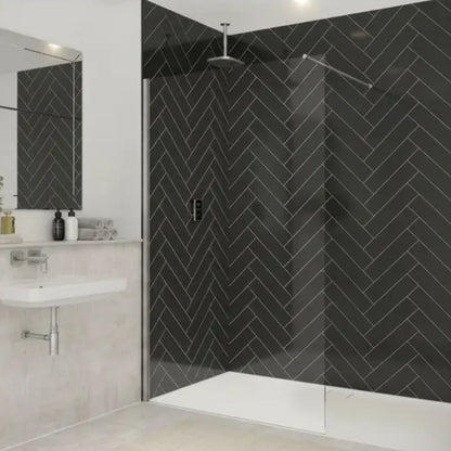 Merlyn 8 mm Wetroom Swivel Panel - JJ Building Materials