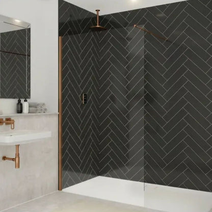 Merlyn 8 mm Wetroom Swivel Panel - JJ Building Materials