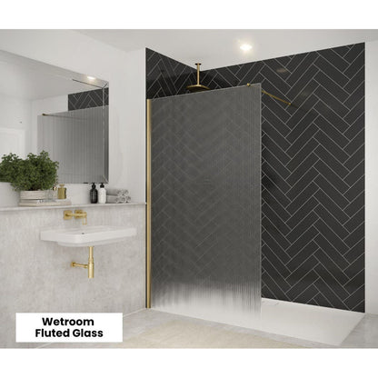 Merlyn 8 mm Wetroom Swivel Panel - JJ Building Materials