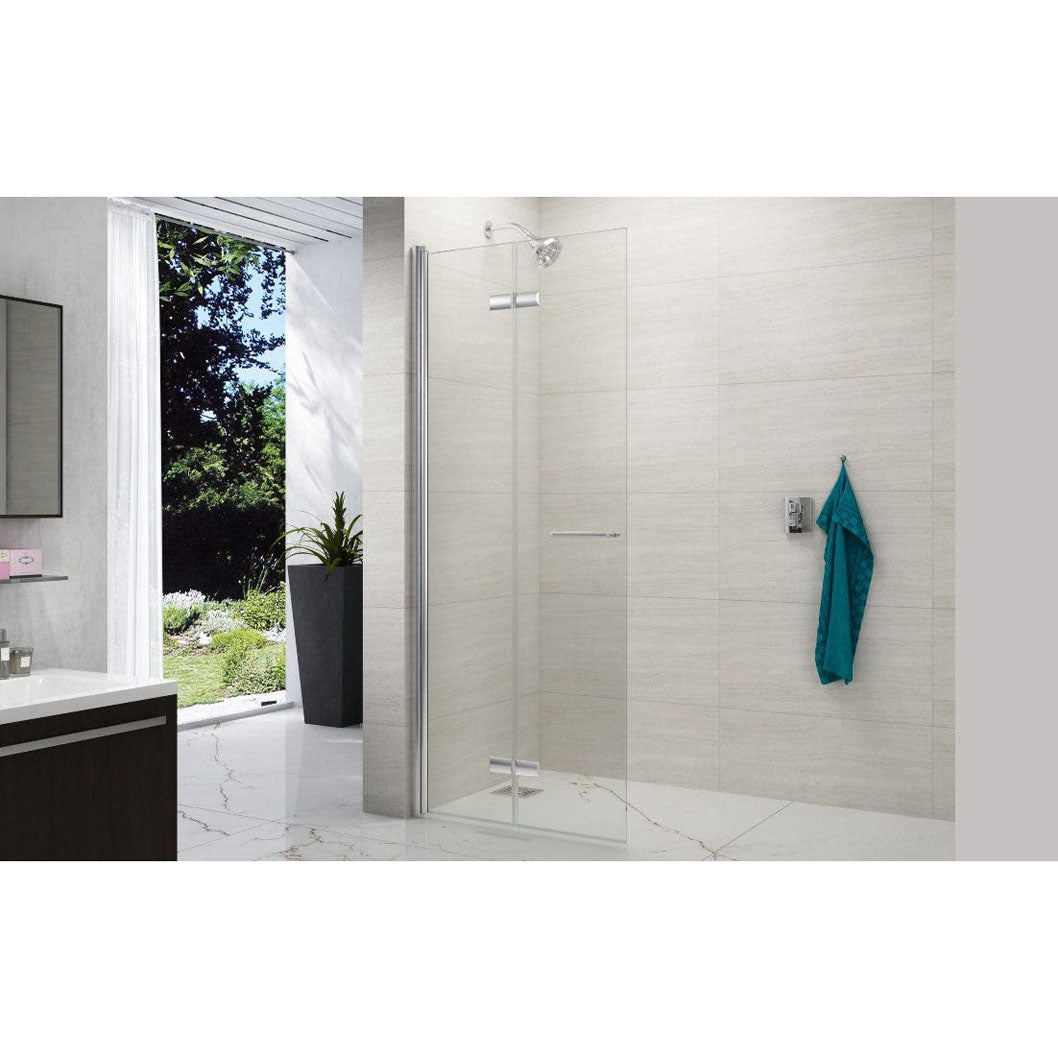 Merlyn 8 Series Double Folding Showerwall - JJ Building Materials