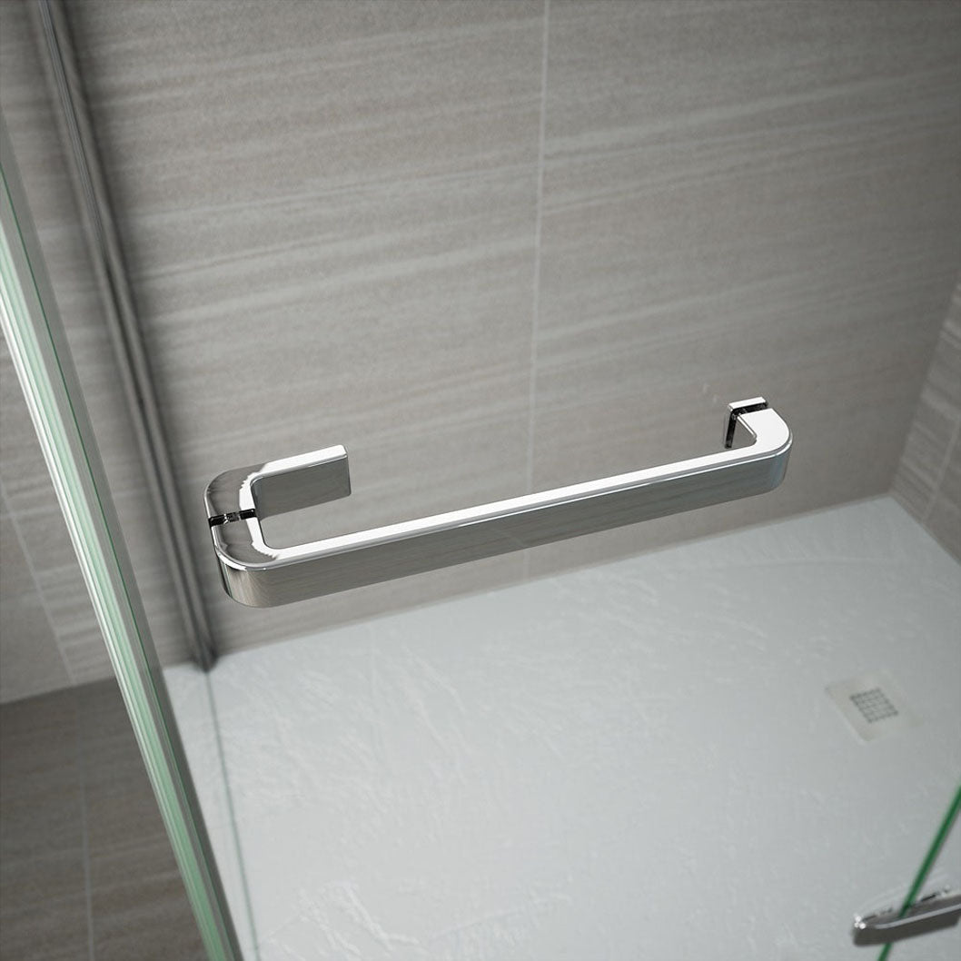 Merlyn 8 Series Frameless Hinge & Inline Shower Door - JJ Building Materials