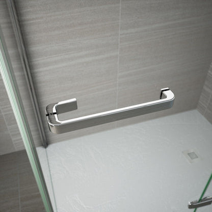 Merlyn 8 Series Frameless Hinge & Inline Shower Door - JJ Building Materials