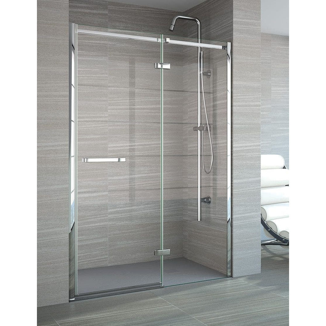 Merlyn 8 Series Frameless Hinge & Inline Shower Door - JJ Building Materials