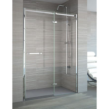 Merlyn 8 Series Frameless Hinge & Inline Side Panel - JJ Building Materials