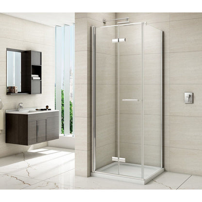 Merlyn 8 Series Frameless Hinged Bifold Door - JJ Building Materials
