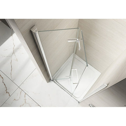 Merlyn 8 Series Frameless Hinged Bifold Door - JJ Building Materials