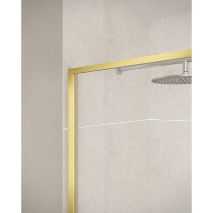 Merlyn Fixed Framed Bath Screen - JJ Building Materials