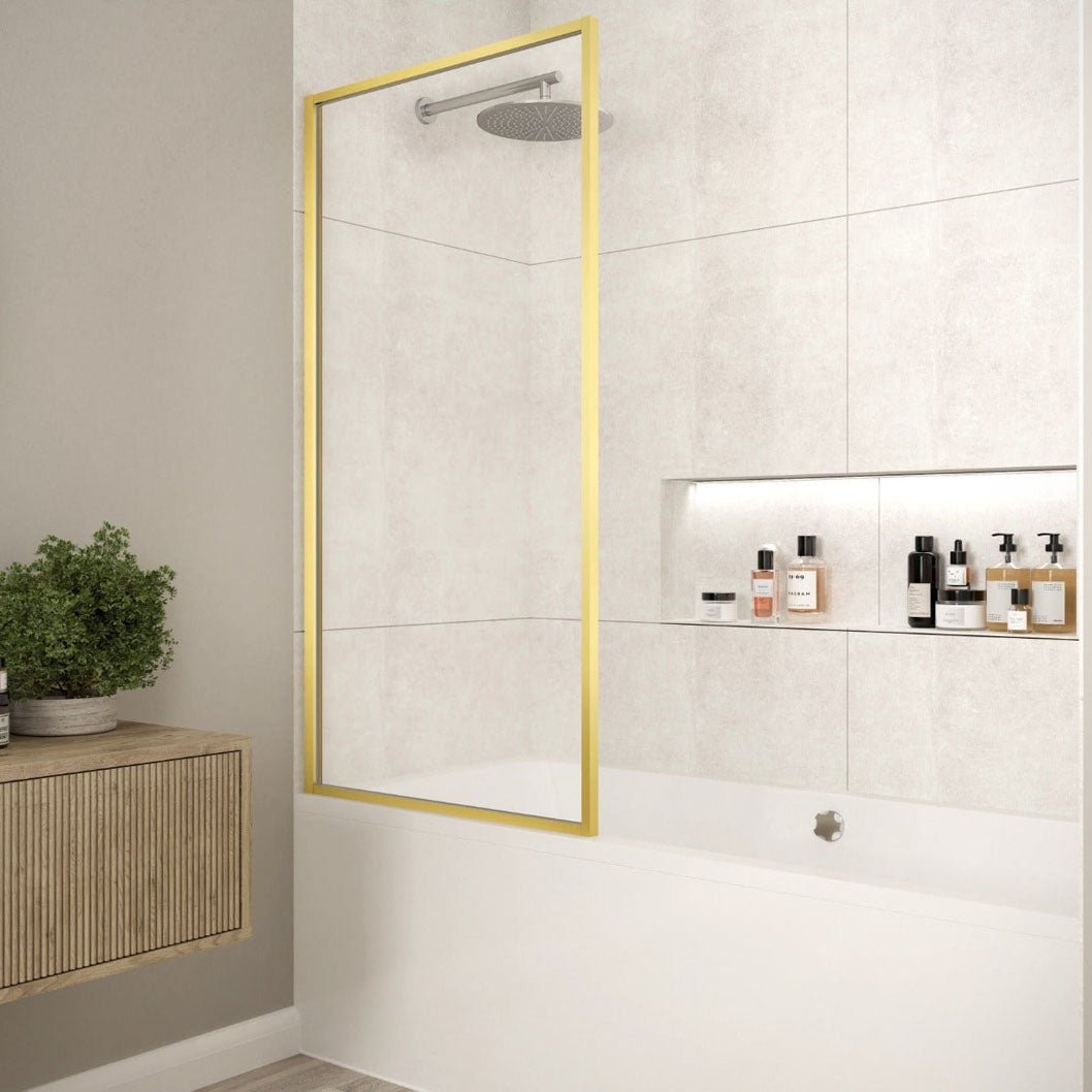 Merlyn Fixed Framed Bath Screen - JJ Building Materials