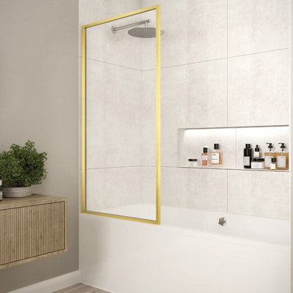 Merlyn Fixed Framed Bath Screen - JJ Building Materials