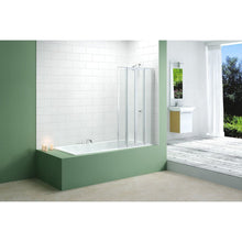 Merlyn Ionic 4 Fold Bathscreen 850 x 1400 mm - JJ Building Materials